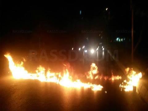 مجهولون يشعلون النيران بمحطة إرسال موبينيل ببني سويف