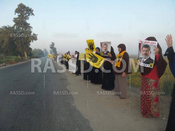 فعاليات صباحية رافضة للانقلاب بالشرقية والدقهلية