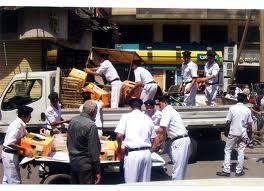 حملة لإزالة الإشغالات بالعمرانية بالجيزة