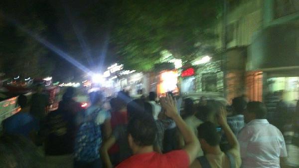 مسيرة  رافضة للانقلاب بالمعادي