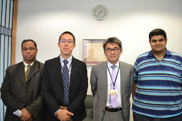 6 إبريل تبحث مع نائب سفير اليابان التعاون الاقتصادي