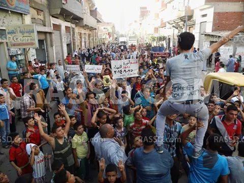 مسيرة لـ”طلاب ضد الانقلاب” في البحيرة