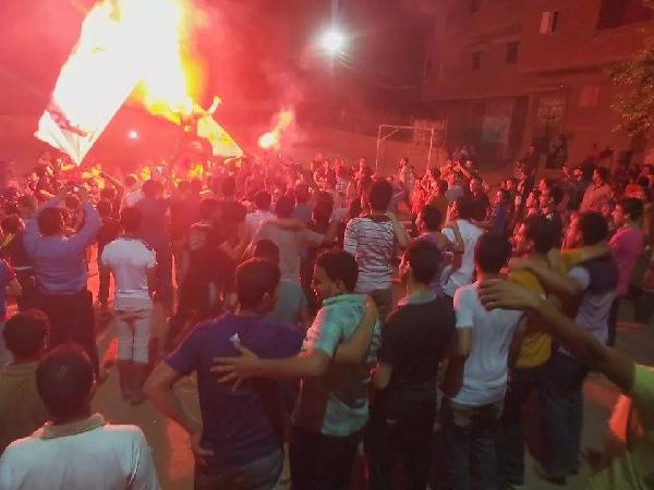 مسيرة لـ”أولتراس ربعاوي” في الشرقية