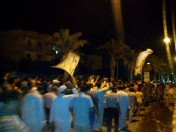 تنديدًا بغلاء الفواتير.. مسيرة تجوب مدينة “السادات”