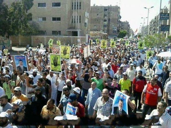 بورسعيد تنتفض بمسيرة تنديدا بتسييس القضاء في أسبوع “العدالة”