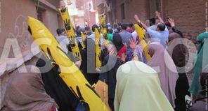 تظاهرات حاشدة بالفيوم في أسبوع “العدالة”