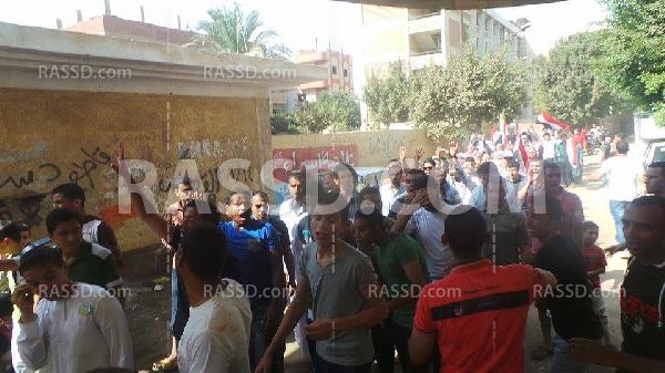 صور | مسيرتان بالقليوبية وأمن الانقلاب يعتدي على إحداهما