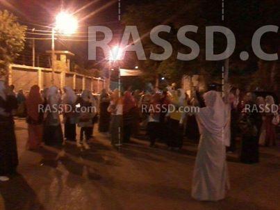 مظاهرات فراشة لنساء ضد الانقلاب بأسيوط