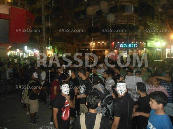 “أولتراس حرية” يشعل شوارع الزقازيق بهتافاته ضد الانقلاب