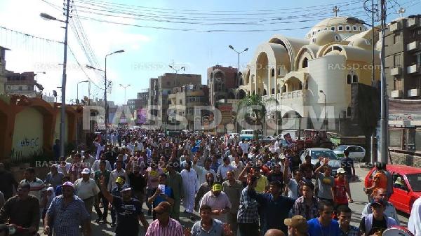 انتفاضة بندر الفيوم في مسيرات حاشدة لرفض الانقلاب