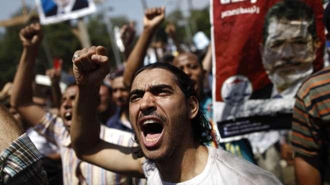 مسيرة حاشدة  دعما للشرعية بكفر الزيات