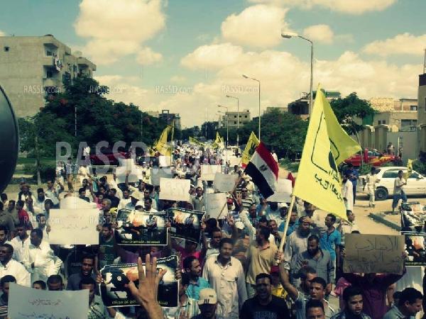 برج العرب تواصل الصمود فى وجه الانقلاب العسكرى