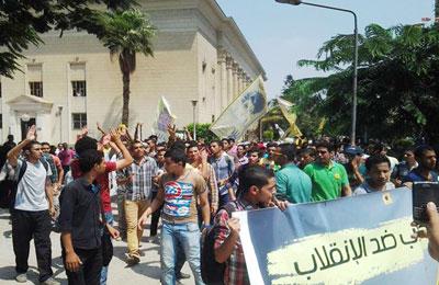 طلاب ضد الانقلاب “عين شمس”: سنسطر بحركتنا تاريخ الوطن