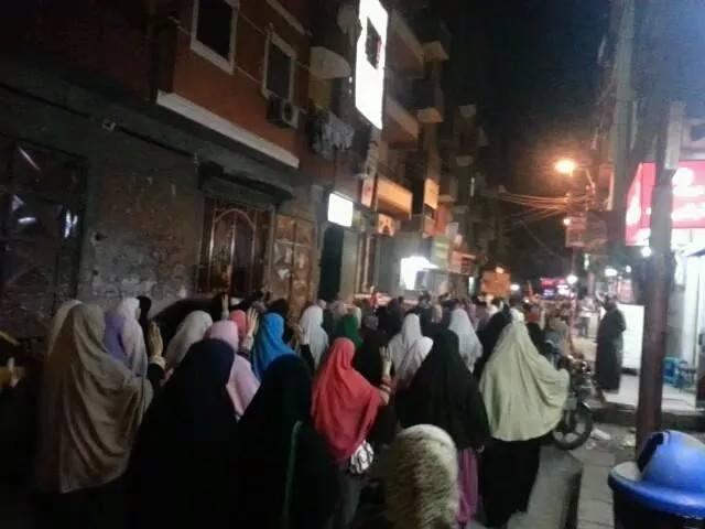 مسيرة منددة بغلاء أسعار البنزين ببني سويف