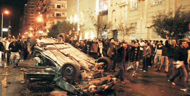 إصابة 3 في انفجار قرب كنسية بالسويس