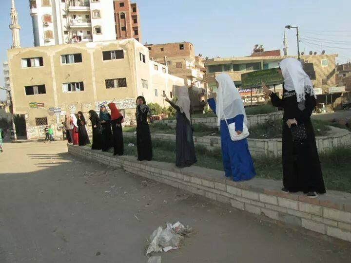 فعاليات لطالبات ديرب نجم في الشرقية رفضًا لحكم العسكر