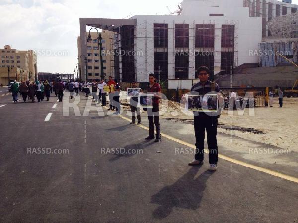 طلاب جامعة كفر الشيخ يرفضون الانقلاب