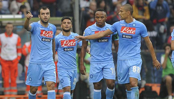 قائمة نابولي في مواجهة ليجيا وارسو