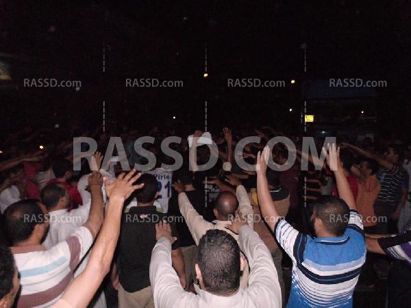 مسيرة حاشدة في البحيرة رفضًا للانقلاب