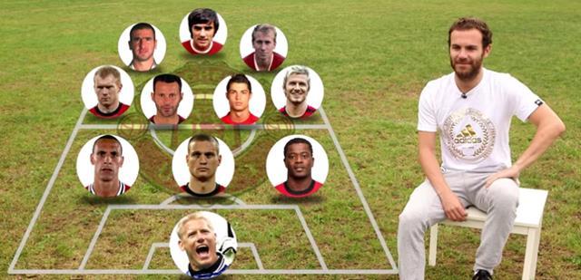 التشكيل المفضل للإسباني ماتا في تاريخ اليونايتد