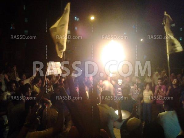 مدينة السادات تواصل تظاهراتها  المناهضة للانقلاب