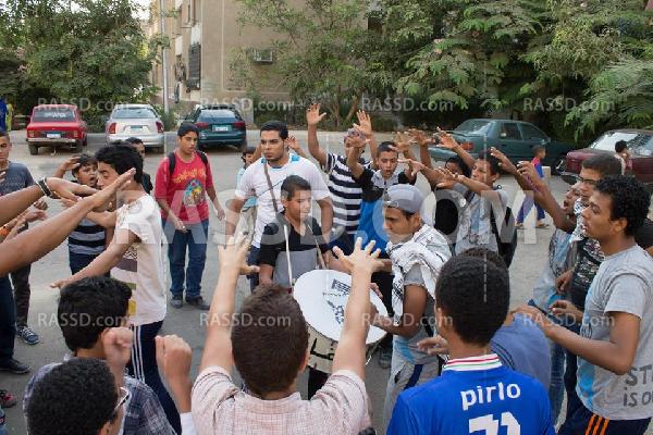 صور | ألتراس نهضاوي يشارك في مسيرة طلابية بالجيزة