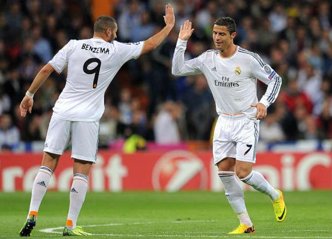 لاعبا ريال مدريد “رونالدو” و”بنزيمة” الأكثر تهديفًا بدوري الأبطال