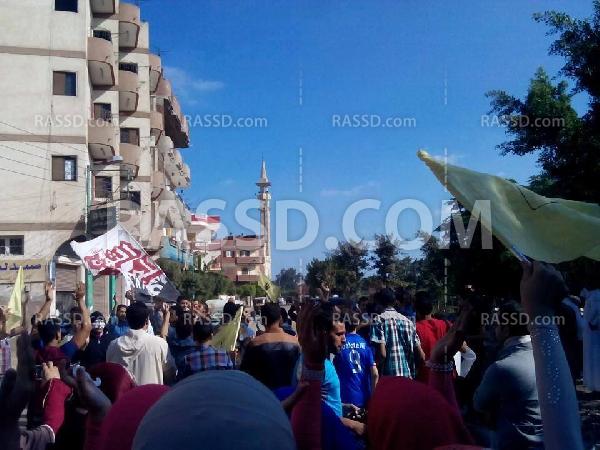 فعاليات مناهضة للانقلاب في الغربية صبيحة أول أيام عيد الأضحى