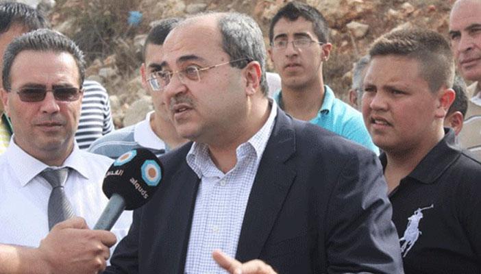 عضو بالكنيست الإسرائيلي يشارك في مظاهرة فلسطينية بالقدس المحتلة