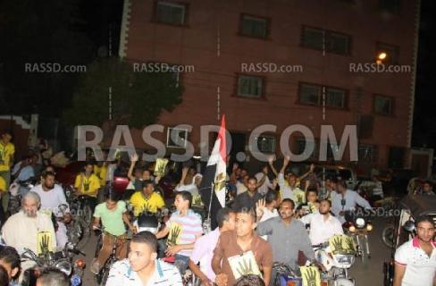 إطلاق أعيرة نارية على مسيرة رافضي الانقلاب بطهطا