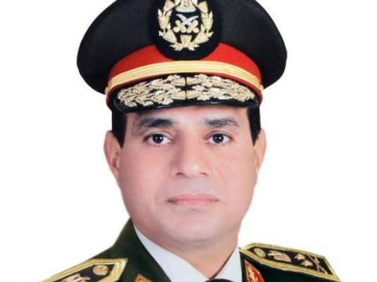 بورسعيد:سيارات نصف نقل تجوب المدينة حاملة صور الفريق السيسي