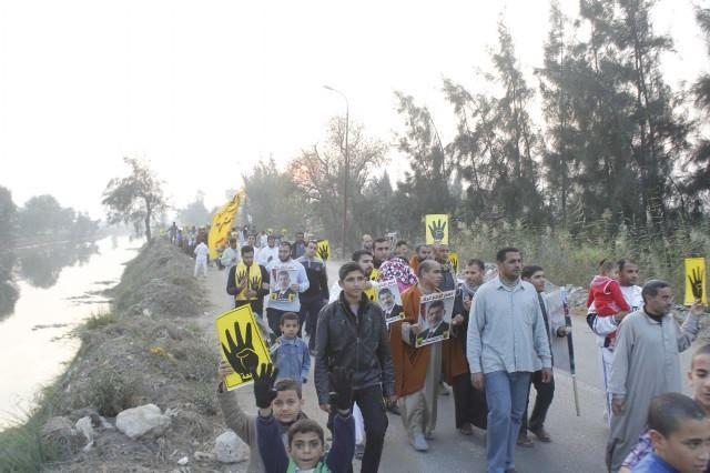 ثوار فاقوس ينتفضون في ذكرى مجزرة 6 أكتوبر