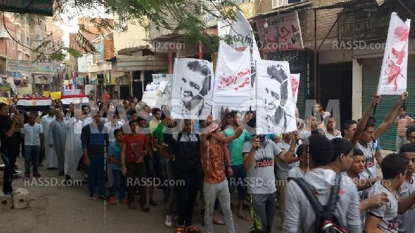 صور| أهالي كرداسة يحيون ذكري استشهاد “الزنيتي”