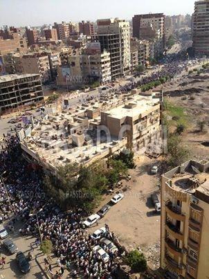 بالصور..الفيوم تشهد أطول مسيرة منذ ثورة يناير