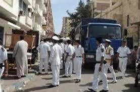 حملة لإزالة التعديات في الإسكندرية