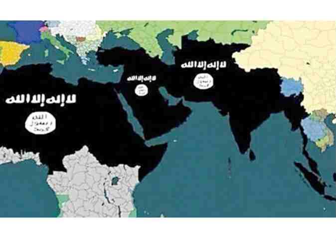 “تنظيم الدولة الإسلامية” يعلن خريطته في الشرق الأوسط
