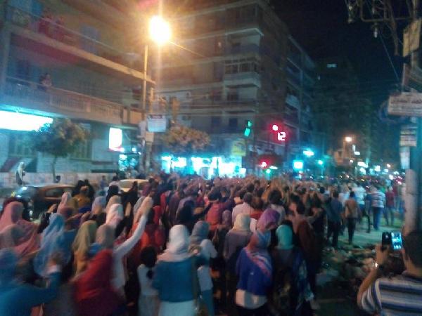 اعتقال العشرات من تظاهرة بـ”طنطا” بينهم أطفال