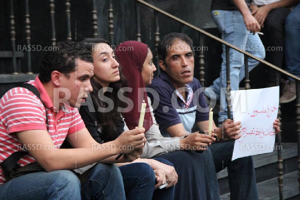 صور | وقفة أمام “الصحفيين” إحياءً لذكرى ماسبيرو