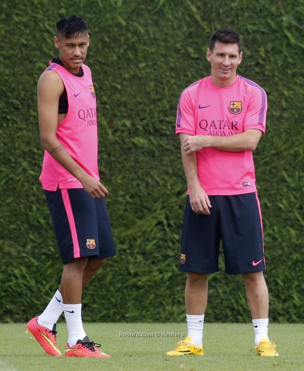 ميسي ونيمار ..الزميلان الخصمان