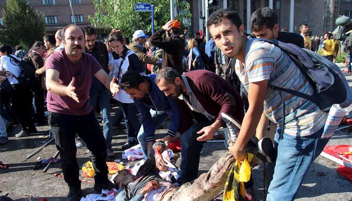 86 قتيلا و186 مصابا حصيلة ضحايا هجوم أنقرة