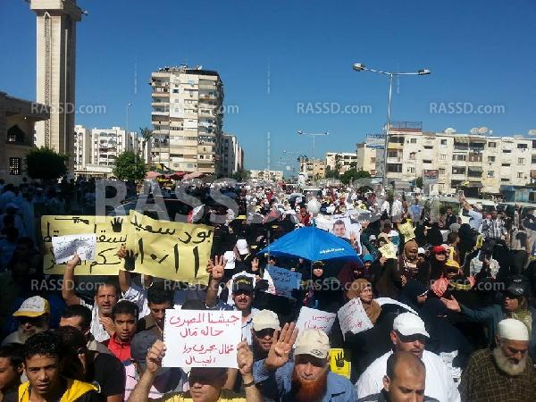 بث مباشر من مسيرة حي الزهور ببورسعيد بجمعة كشف الحساب