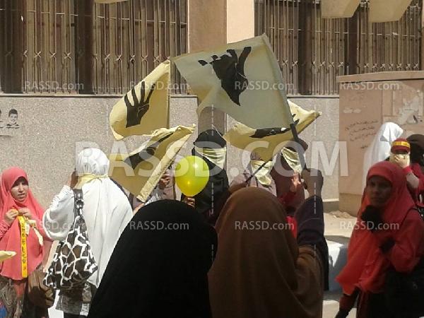 مسيرة حاشدة بالفيوم تطالب بالإفراج عن المعتقلين