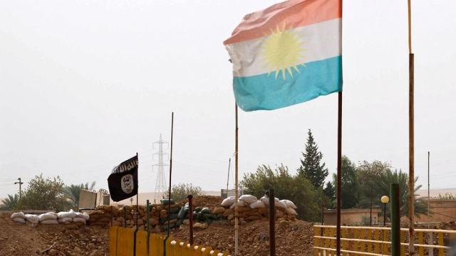 البيشمركة تتصدي لهجوم داعشي بكركوك