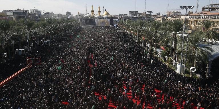 4 ملايين عراقي و500 ألف أجنبي يزورون كربلاء في ذكرى “عاشوراء”