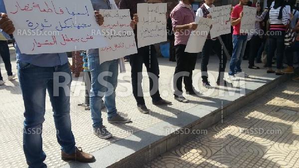 فعاليات بطب وصيدلة الإسكندرية تندد بعسكر وداخلية الانقلاب