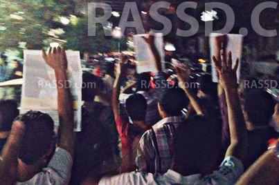 شباب أسيوط يواصلون تظاهرهم  رغم الاعتقالات