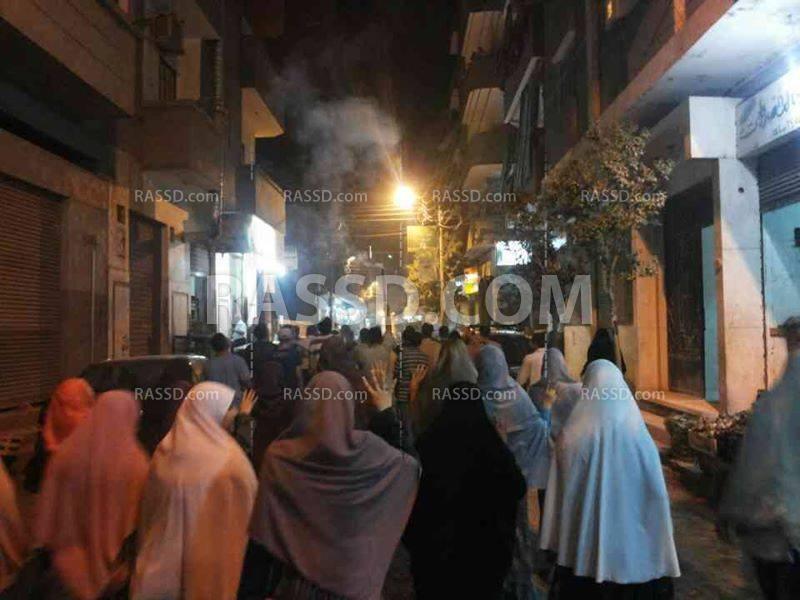 فراشة شبابية في أسيوط تنديدًا باعتقال الطلاب