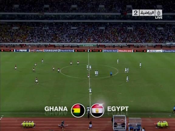 بداية بهجمة خطيرة لغانا على مرمى إكرامي في أول دقيقة