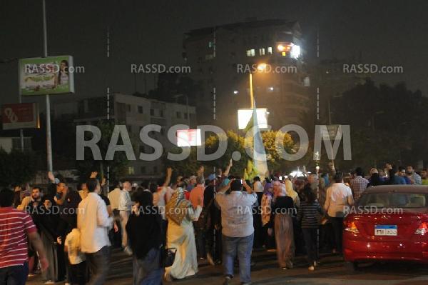 مسيرة مناهضة للانقلاب بمدينة نصر