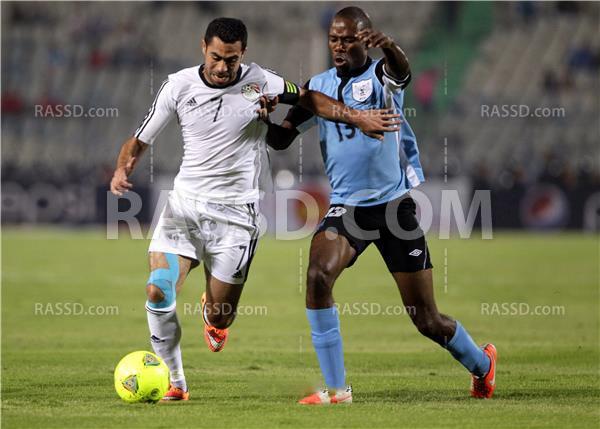 صور| منتخب مصر يكرر فوزه على بوتسوانا بنفس النتيجة